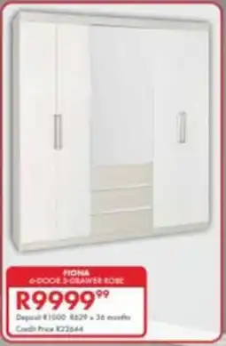 Beares Fiona 6 door 3-drawer robe offer