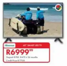 Beares Hisense 40" Smart LED TV offer