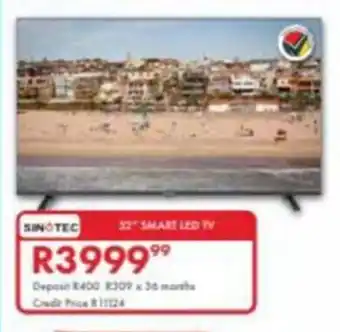 Beares SINOTEC 32" Smart LED TV offer