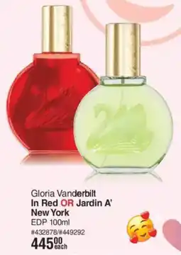 Dis-Chem Gloria Vanderbilt In Red OR Jardin A' New York offer