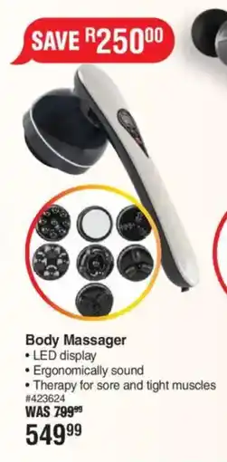 Dis-Chem Body Massager offer