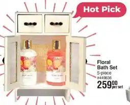 Dis-Chem Floral Bath Set offer