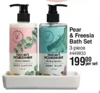 Dis-Chem Pear & Freesia Bath Set offer