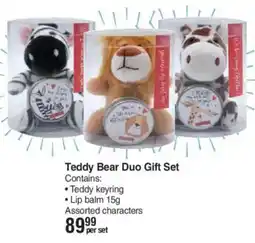 Dis-Chem Teddy Bear Duo Gift Set offer