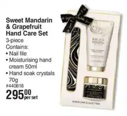 Dis-Chem Sweet Mandarin & Grapefruit Hand Care Set offer