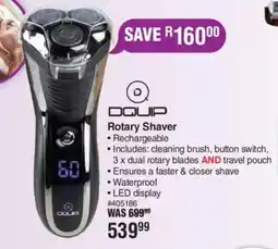 Dis-Chem DQUIP Rotary Shaver offer