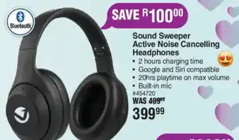 Dis-Chem Volkano Sound Sweeper Active Noise Cancelling Headphones offer