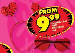 Shoprite Valentine's day party accessories offer
