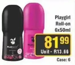 J&E Cash and Carry Playgirl Roll-on offer