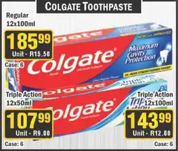 J&E Cash and Carry Colgate Toothpaste offer