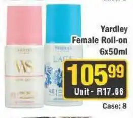 J&E Cash and Carry Yardley Female Roll-on offer