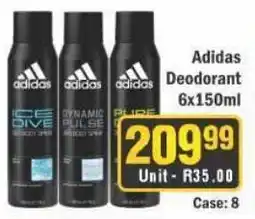 J&E Cash and Carry Adidas Deodorant offer