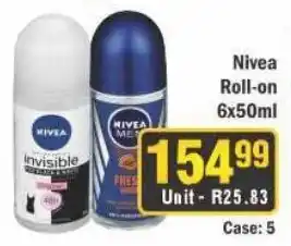 J&E Cash and Carry Nivea Roll-on offer