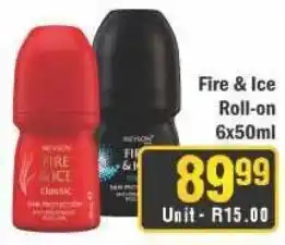 J&E Cash and Carry Fire & Ice Roll-on offer