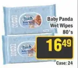 J&E Cash and Carry Baby Panda Wet Wipes offer