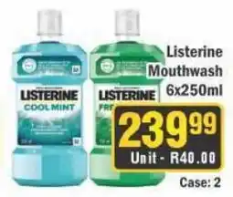 J&E Cash and Carry Listerine Mouthwash offer