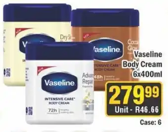 J&E Cash and Carry Vaseline Body Cream offer