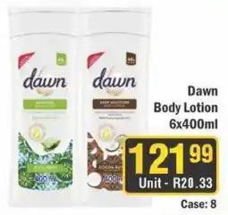 J&E Cash and Carry Dawn Body Lotion offer