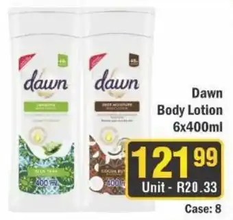 J&E Cash and Carry Dawn Body Lotion offer