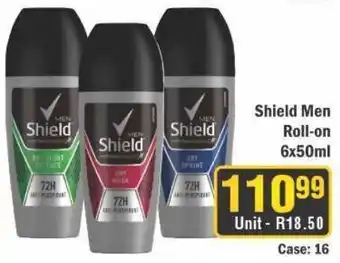 J&E Cash and Carry Shield Men Roll-on offer