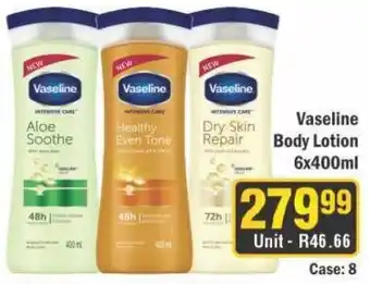 J&E Cash and Carry Vaseline Body Lotion offer