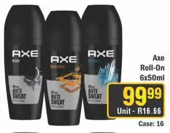 J&E Cash and Carry Axe Roll-On offer