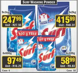 J&E Cash and Carry Surf washing powder offer