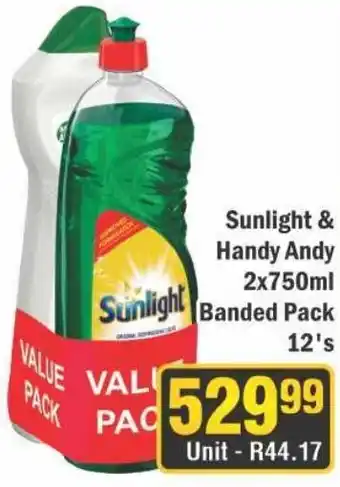 J&E Cash and Carry Sunlight & Handy Andy Banded Pack offer