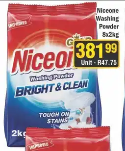 J&E Cash and Carry Niceone Washing Powder offer