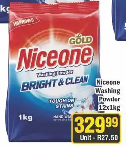 J&E Cash and Carry Niceone Washing Powder offer