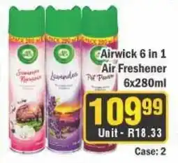 J&E Cash and Carry Airwick 6 in 1 Air Freshener offer