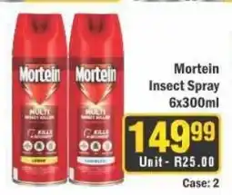 J&E Cash and Carry Mortein Insect Spray offer