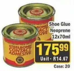 J&E Cash and Carry Shoe Glue Neoprene offer