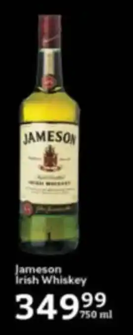 Oxford Freshmarket Jameson Irish Whiskey offer