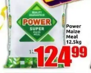 Three Star Cash and Carry Power Maize Meal offer