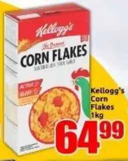 Three Star Cash and Carry Kellogg's Corn Flakes offer