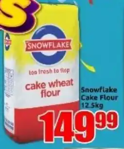 Three Star Cash and Carry Snowflake Cake Flour offer