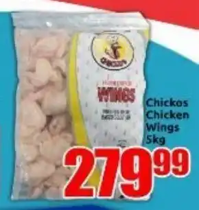 Three Star Cash and Carry Chickos Chicken Wings offer