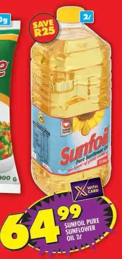 Shoprite Sunfoil pure sunflower oil offer