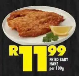 Shoprite Fried baby hake offer