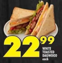Shoprite White toasted dagwood offer