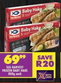 Shoprite Sea harvest frozen baby hake offer