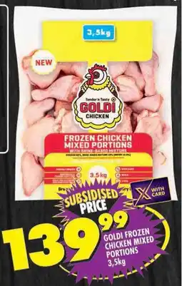 Shoprite Goldi frozen chicken mixed portions offer