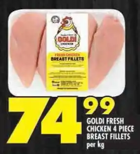 Shoprite Goldi fresh chicken breast fillets offer