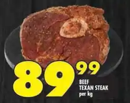 Shoprite Beef texan steak offer