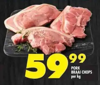 Shoprite Pork braai chops offer