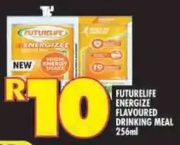 Shoprite Futurelife energize flavoured drinking meal offer