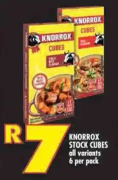 Shoprite Knorrox stock cubes all variants offer