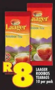 Shoprite Laager rooibos teabags offer