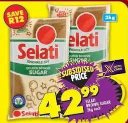 Shoprite Selati brown sugar offer